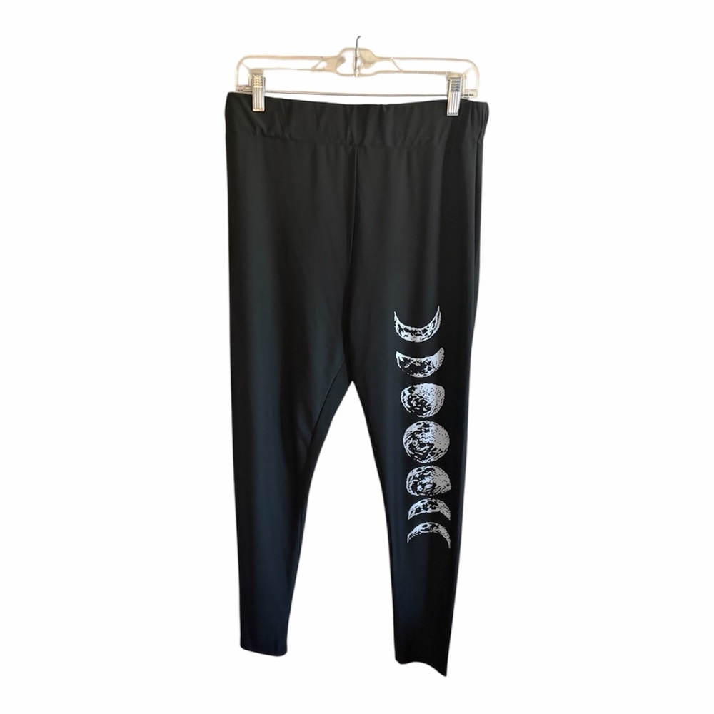 Black Moon Phase Leggings
